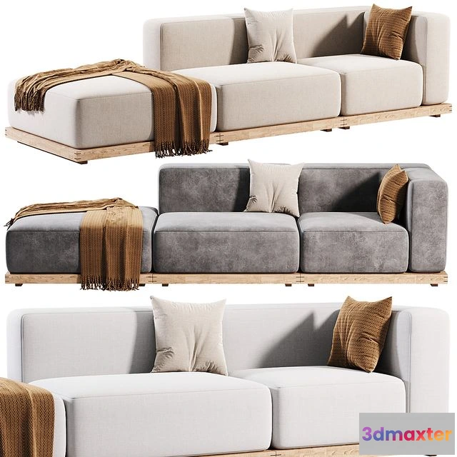 1565528 - N-S02 Sofa by Karimoku Case Study 3D Max