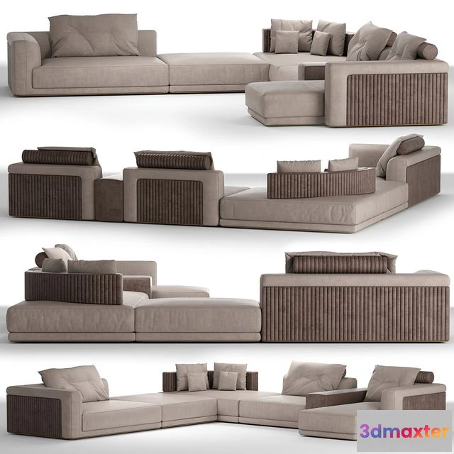 1565604 - Sofa Miller (Visionnaire) 3D Max