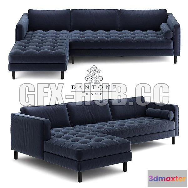 1565712 - Denver Denver With An Ottoman From 3D Max