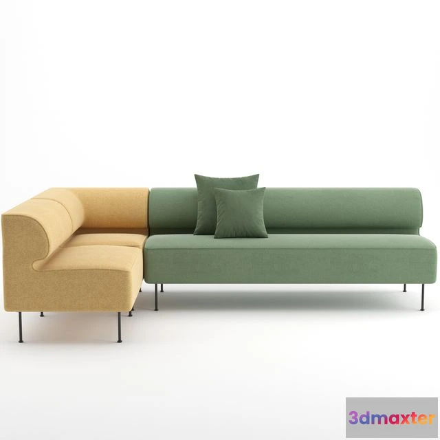 1566394 - Eave Dining Sofa by MENU 3D Max