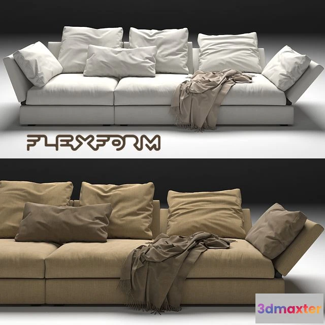 1566494 - Flexform Sunny sofa 3D Max