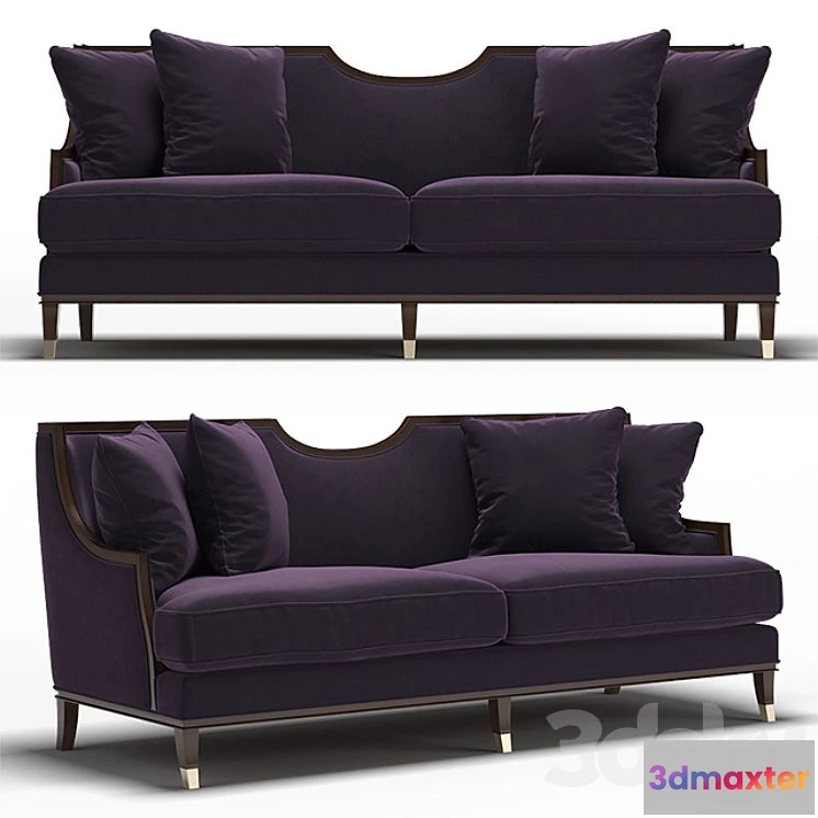 1567316 - Dantone Sofa triple Monterey 3D Max
