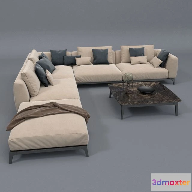 1568052 - Flou Sofa 3D Max