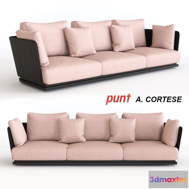 1568344 - PUNT A. CORTESE Sofa 3D Max
