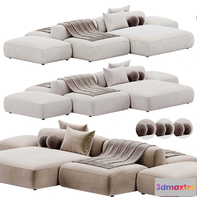 1569002 - Cozy Island Sofa By MDF Italia 3D Max