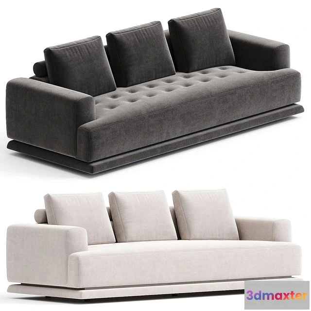 1569408 - SHIKI Sofa By Zanotta 3D Max