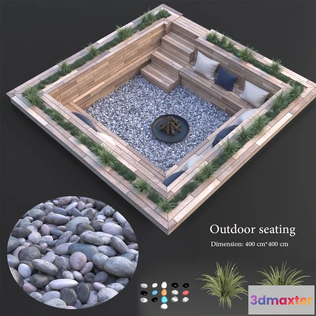 1569610 - Outdoor seating 3D Max