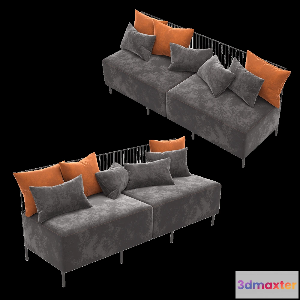 1632086 - 4Corners - Sofa Combo 3D Max
