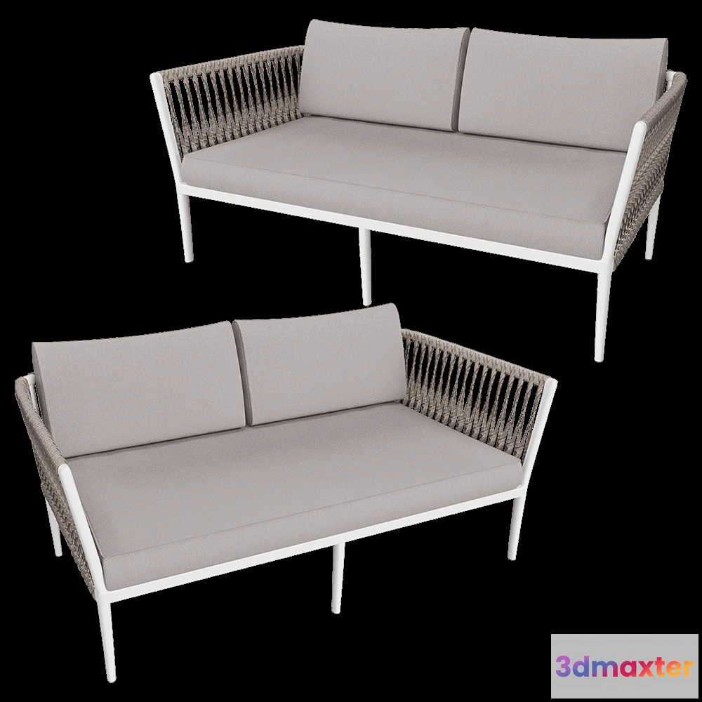 1632096 - 4SiS - 2 seater sofa Kasablanka 3D Max