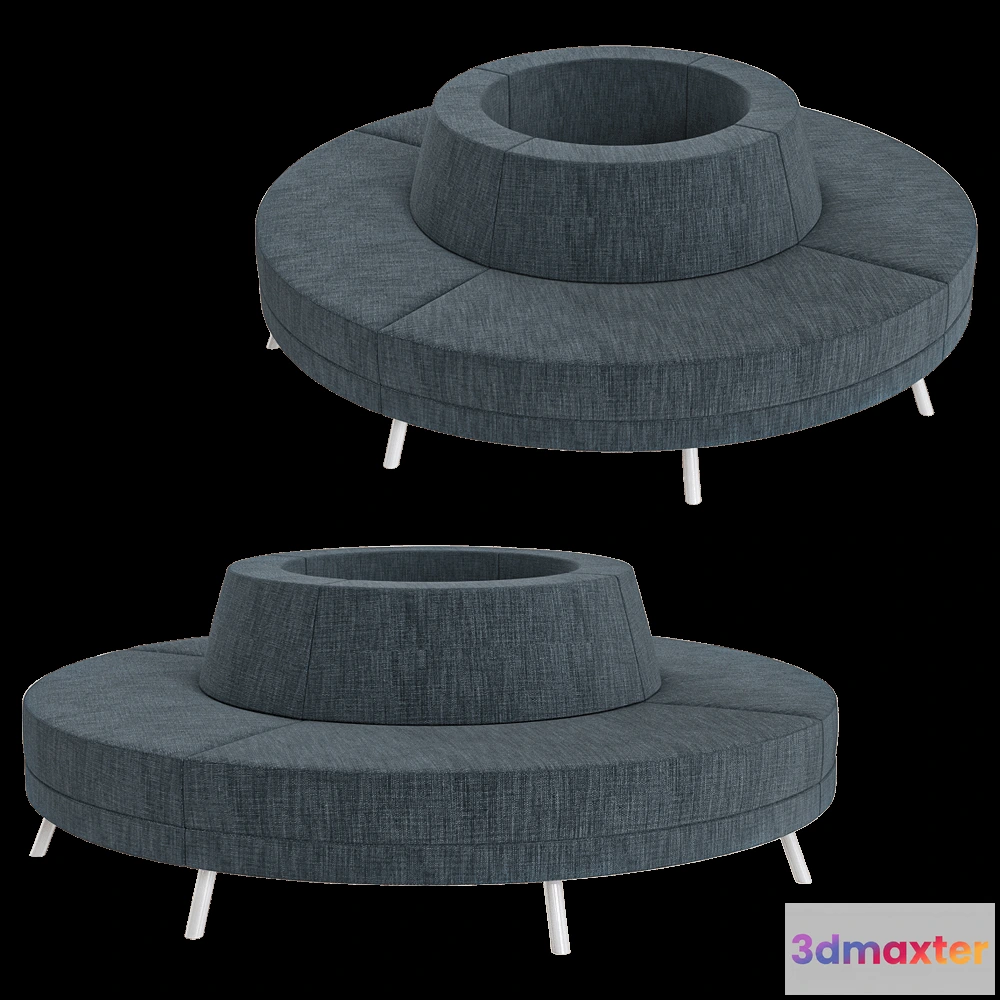 1632114 - Addon Furniture - Sofa round 3D Max