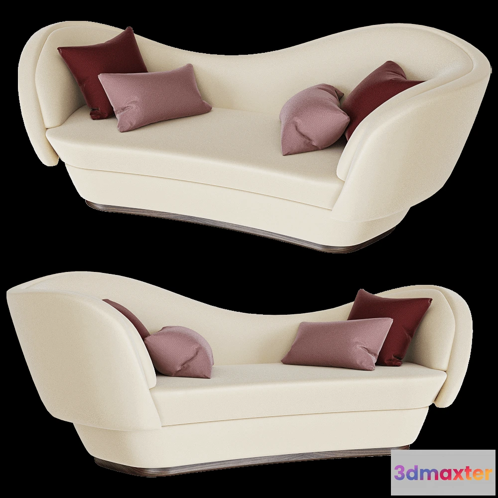 1632124 - ALMA de LUCE - Sofa Mousgoum 3D Max