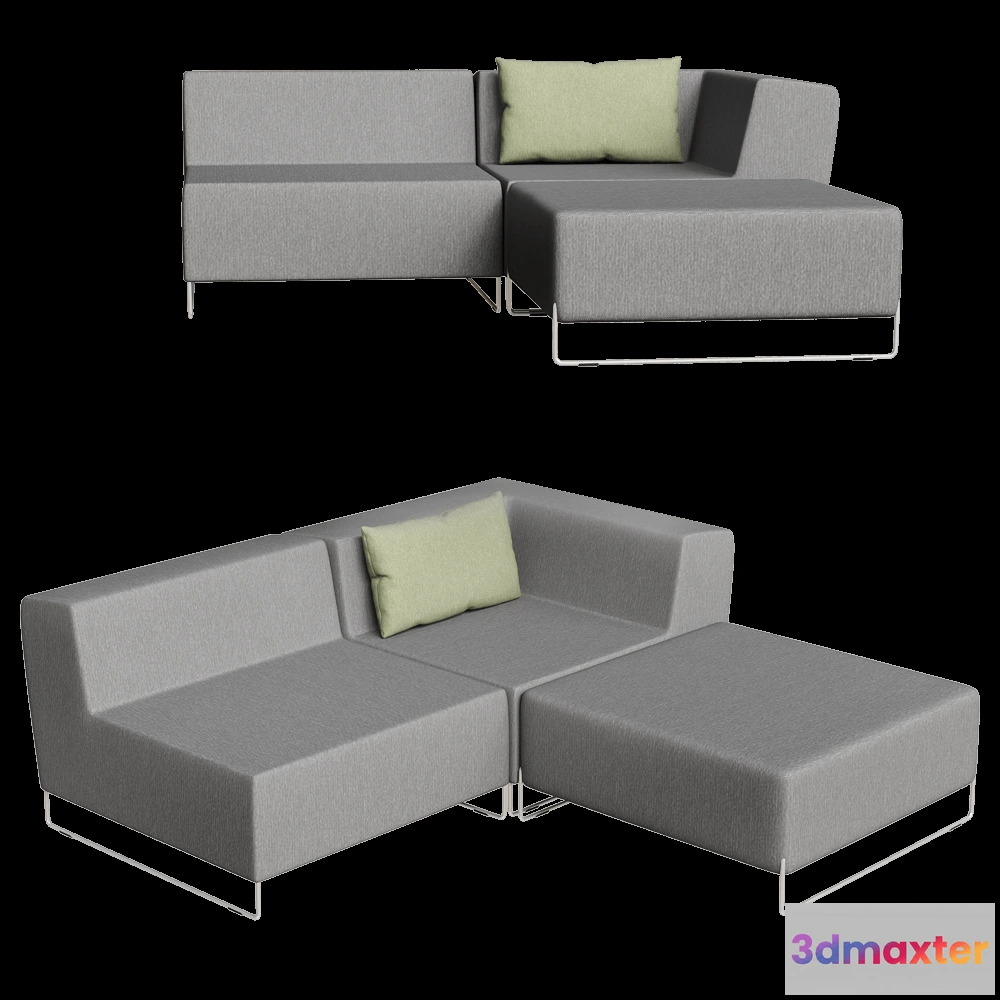 1632160 - April furniture - Sofa Set loop M 3D Max