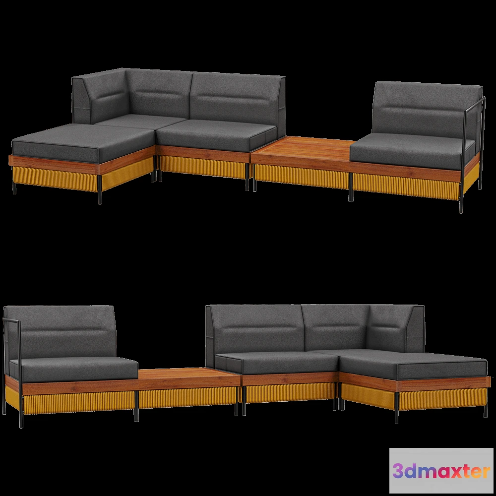 1632204 - AURICA - Module group Gotland 3D Max