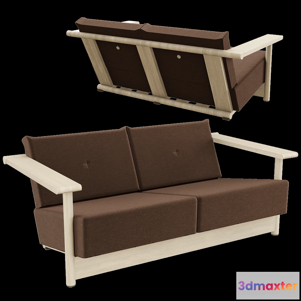 1632258 - Bebo Objects - Sofa Baba 2-sits 3D Max