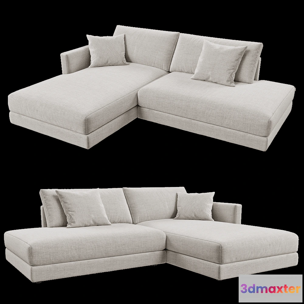 1632260 - Beds one - Sofa Roomy 2 3D Max