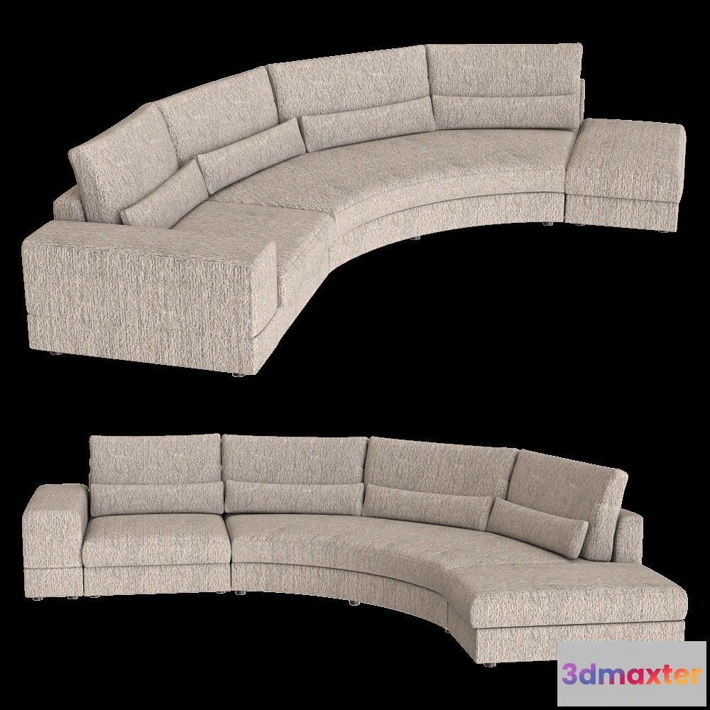 1632326 - Bizzarto - Sofa Columbus 3D Max