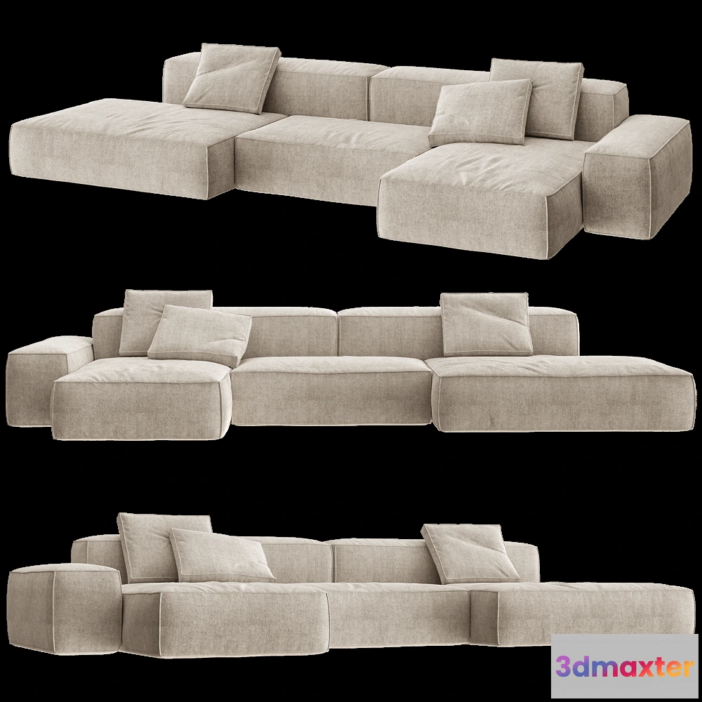 1632348 - Boca Room - Sofa Boca Navi 3D Max