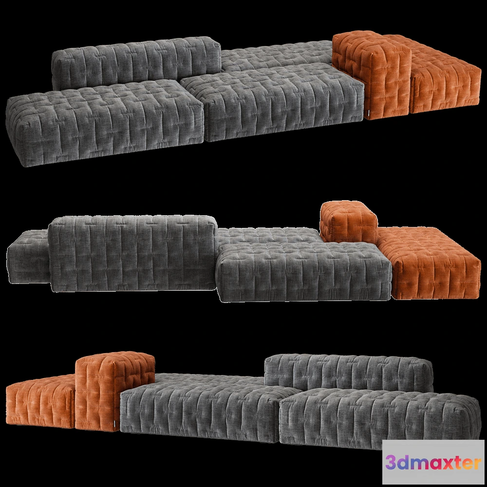 1632350 - Boca Room - Modular sofa Boca Foo-Five 3D Max