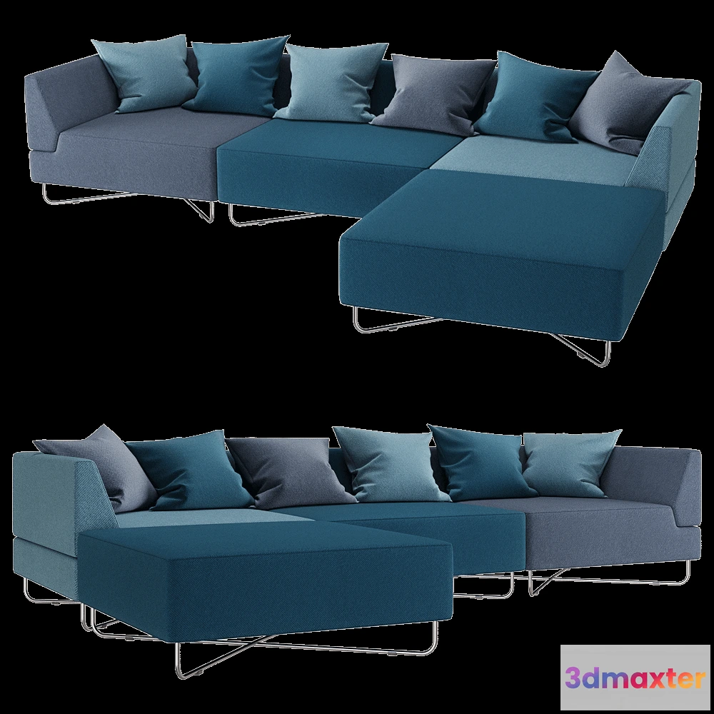 1632362 - Bolia - Sofa Orlando 3D Max