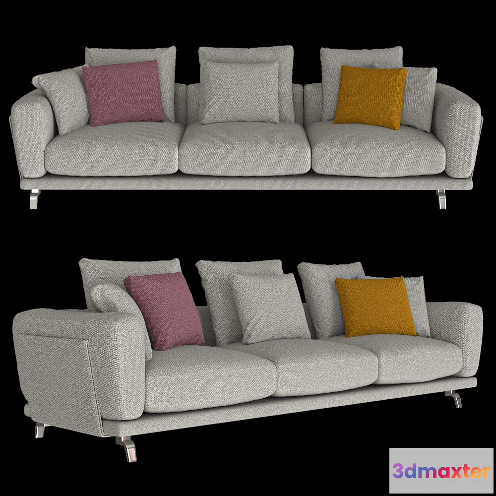 1632434 - CasaDesús - Sofa Cotton Ref. 625-3 3D Max
