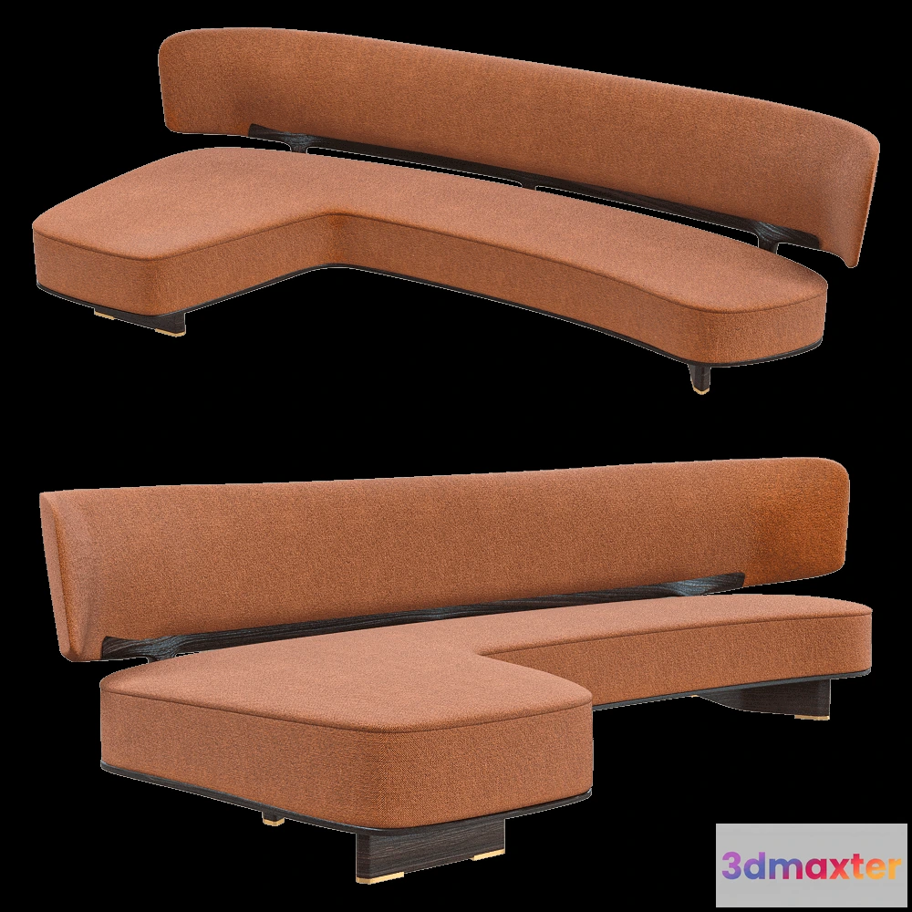 1632444 - Ceccotti Collezioni  - Chaise lounge Icosofa 3D Max