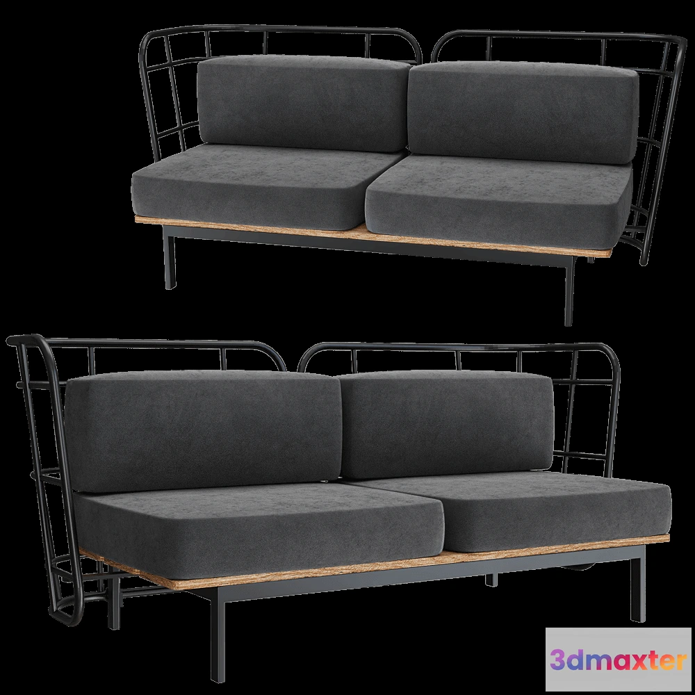 1632458 - Chairs & More  - Sofa Jujube D 3D Max