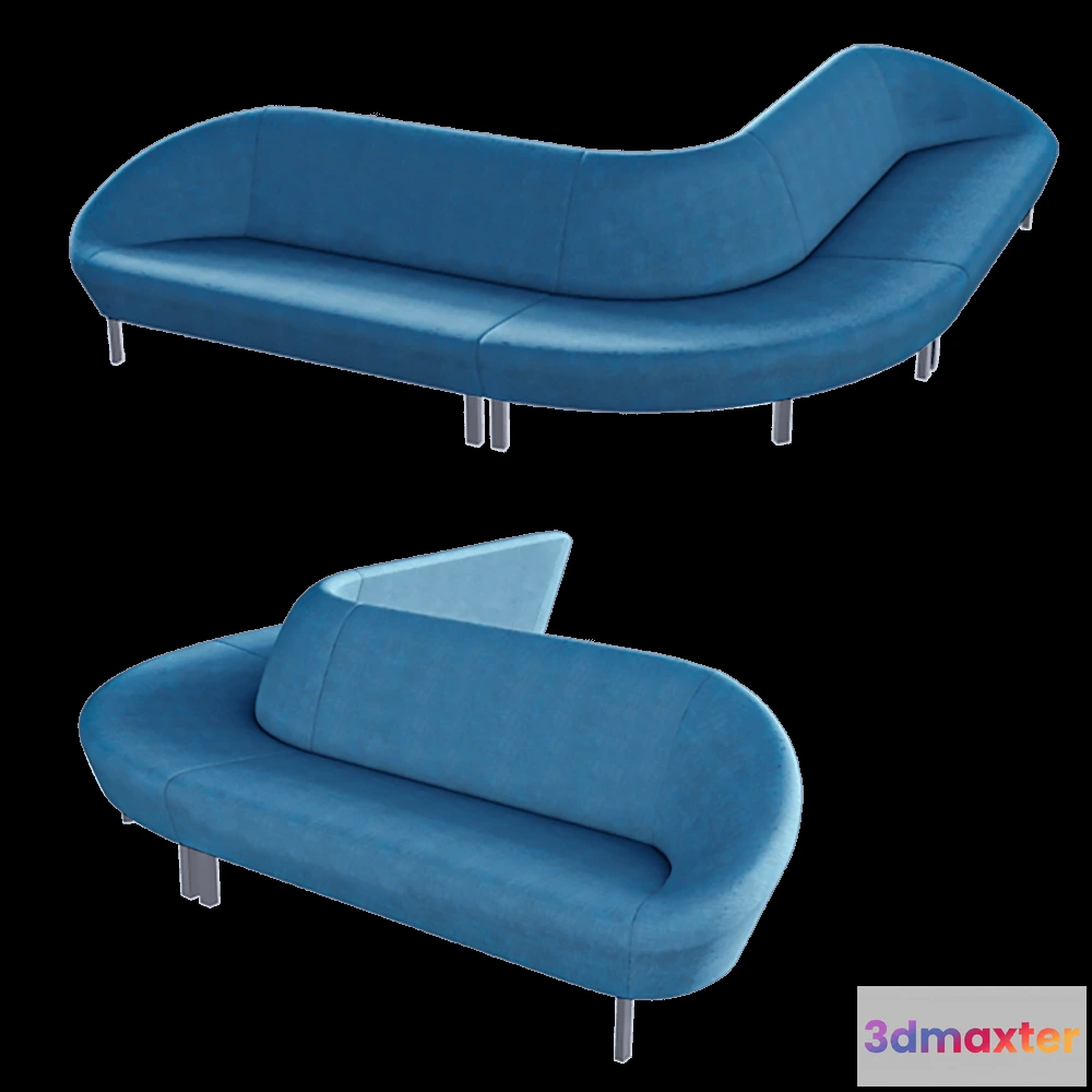 1632474 - Comodo - Sofa El Beso 3D Max