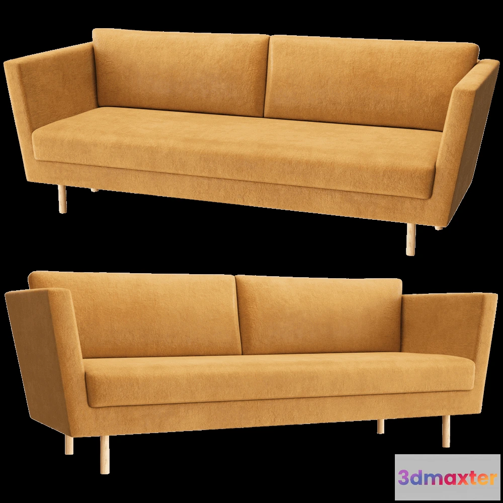 1632558 - Complet Furniture - Sofa Bergen 3D Max