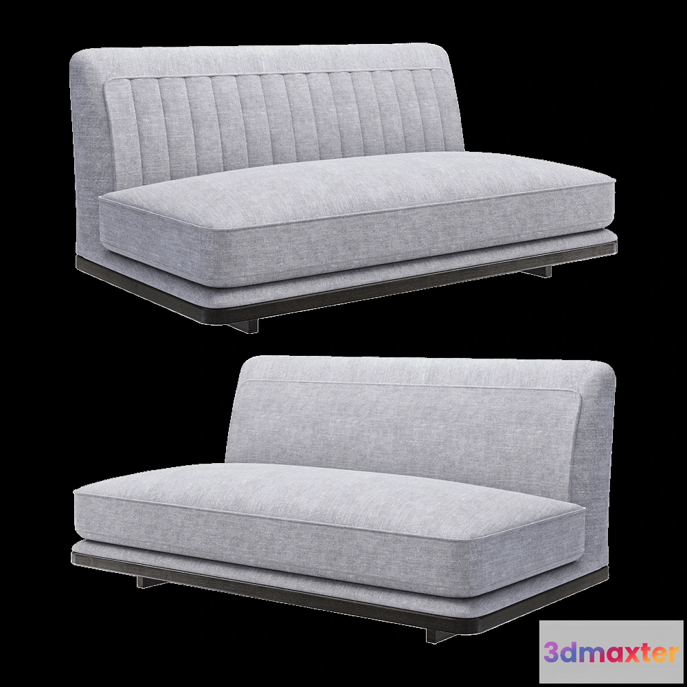 1632604 - CPRN HOMOOD - Sofa Pierre Straight central 3D Max