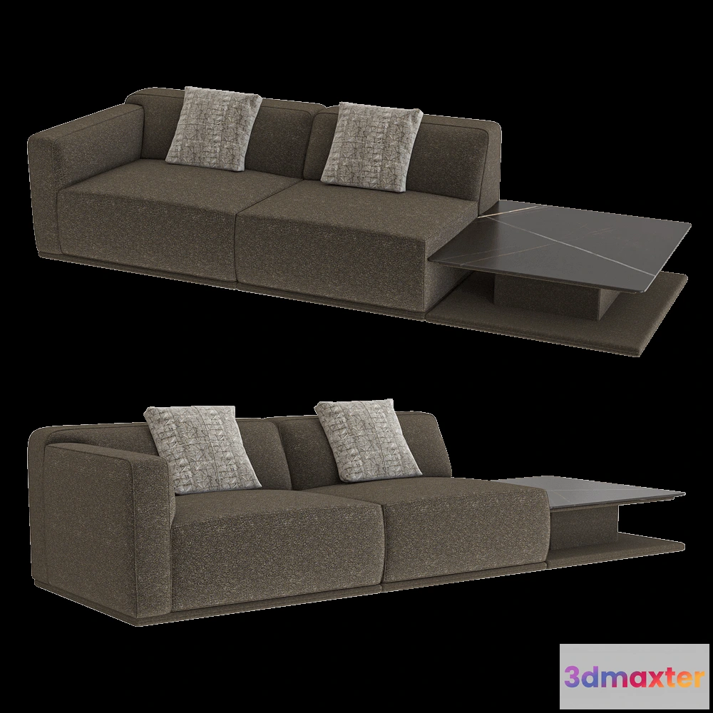 1632612 - CTS salotti - Sofa Bagutta 02 3D Max