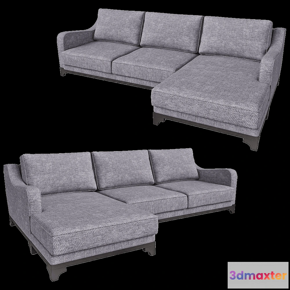 1632628 - Dantone Home - Sofa Greenwich 3D Max