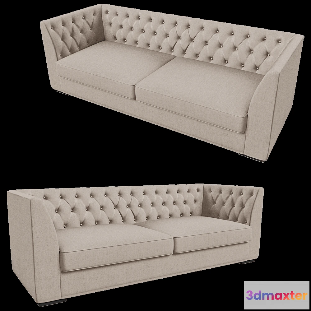 1632630 - Dantone Home - Sofa Marcel 3D Max