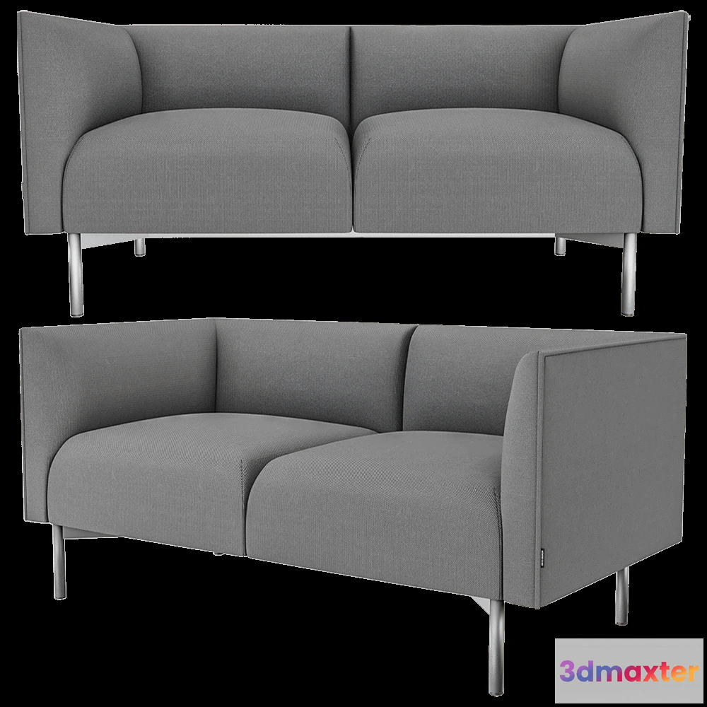 1632648 - Delo - Sofa HOT two seater 3D Max