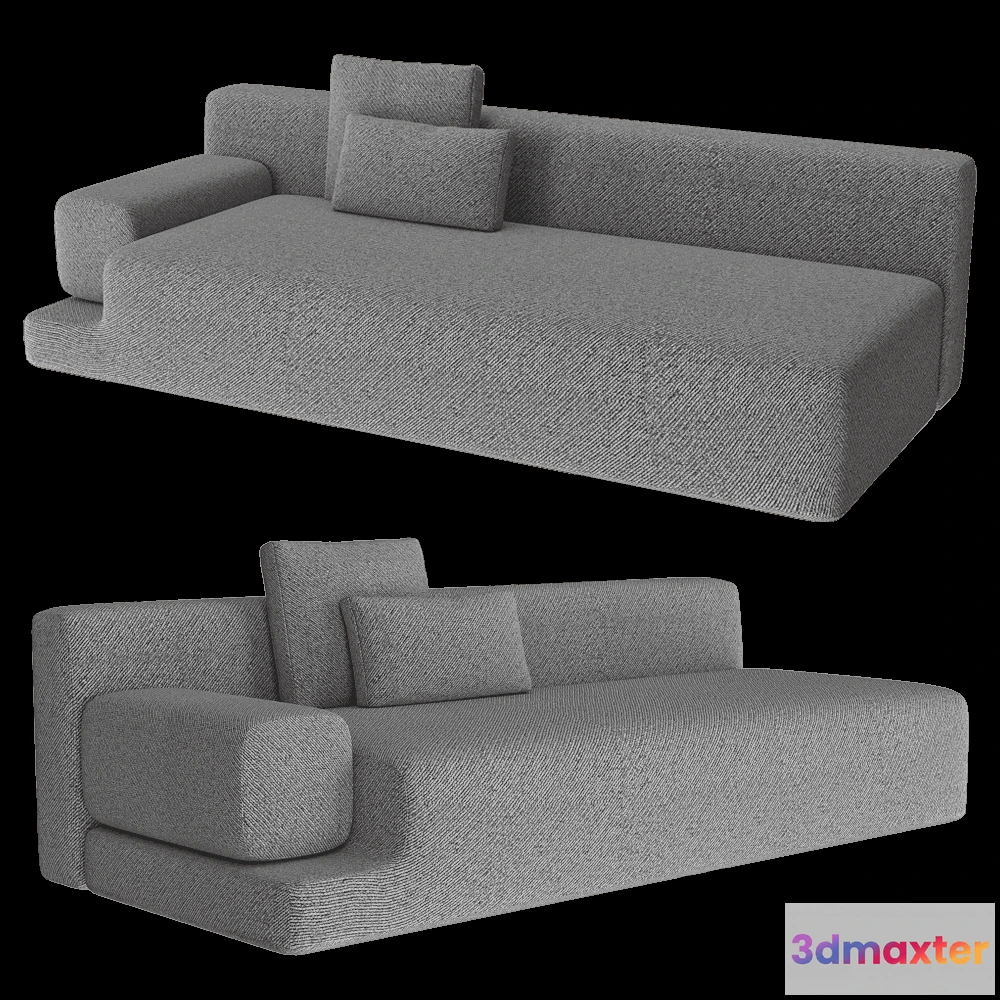 1632664 - DIZA Collective  - Sofa SNOWY 3D Max