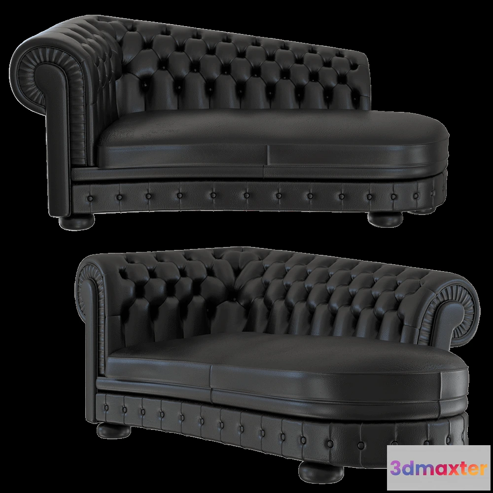 1632674 - Doimo Salotti - Sofa Dormeuse 178 3D Max