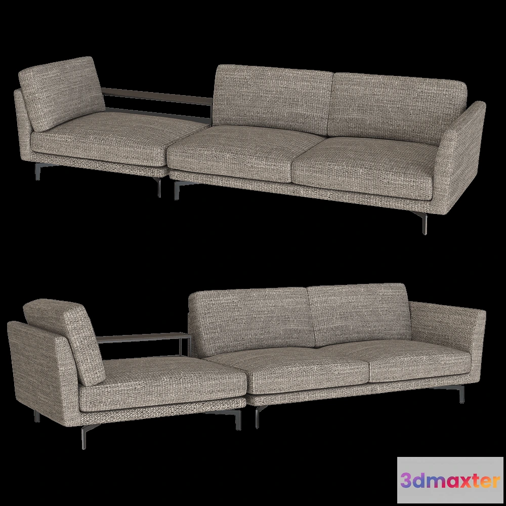 1632688 - Doimo Salotti - Sofa Gregory 1 3D Max
