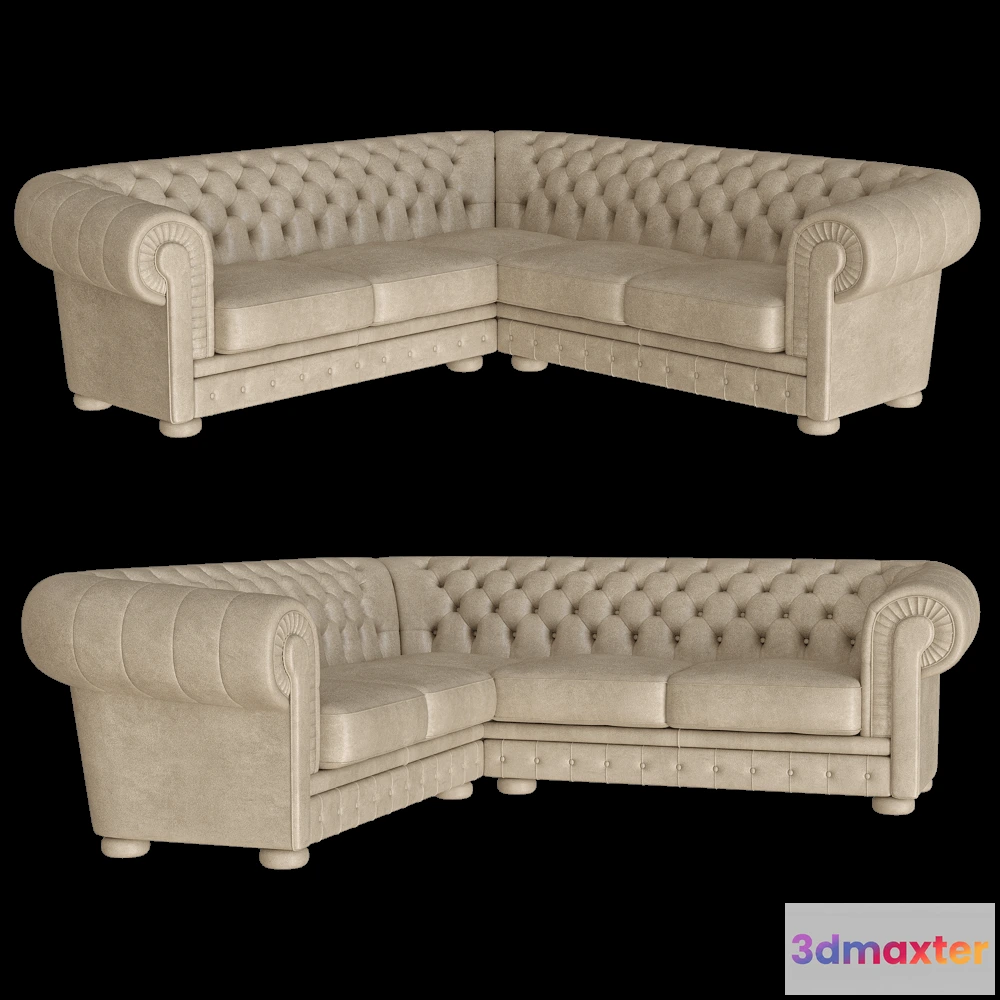 1632690 - Doimo Salotti - Sofa Angolo 240 3D Max