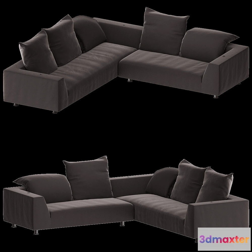 1632718 - Edra - Sofa ABS190Tsx - ABS300dv 3D Max