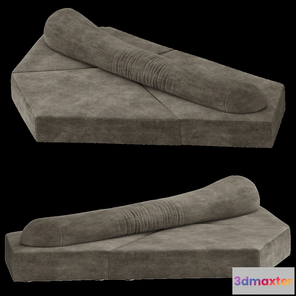 1632732 - Edra - Sofa On the Rocks 6 3D Max