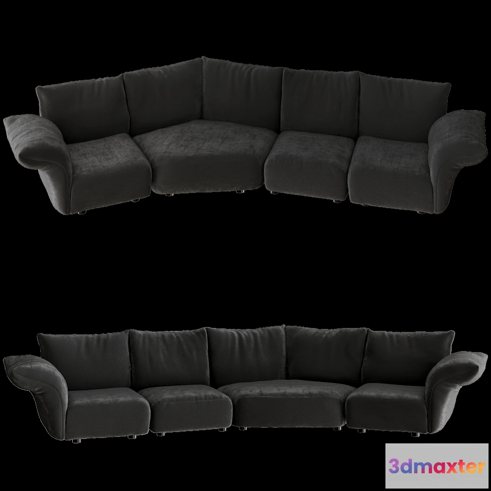 1632750 - Edra - Sofa STDTsx-STDEC-STDA2-STDTdx 3D Max