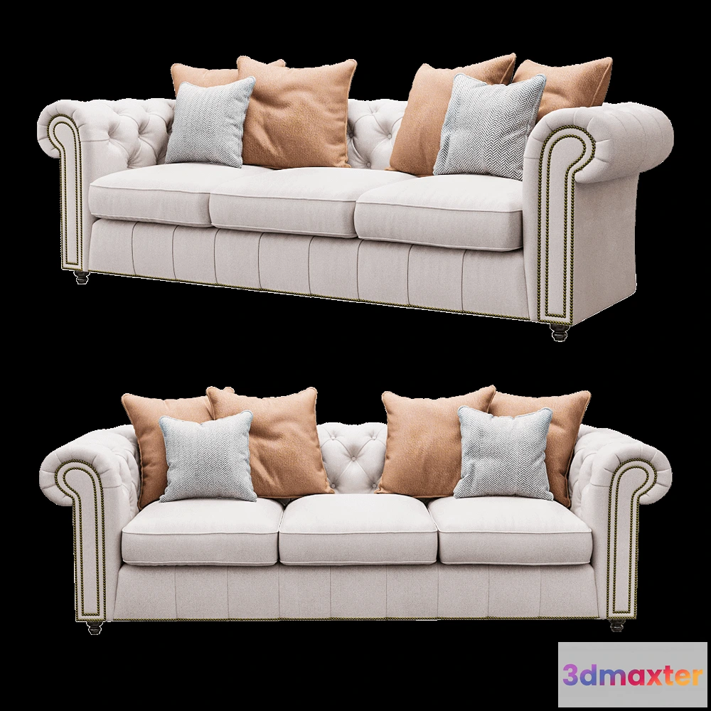 1632842 - Full House - Sofa Chester 2 3D Max