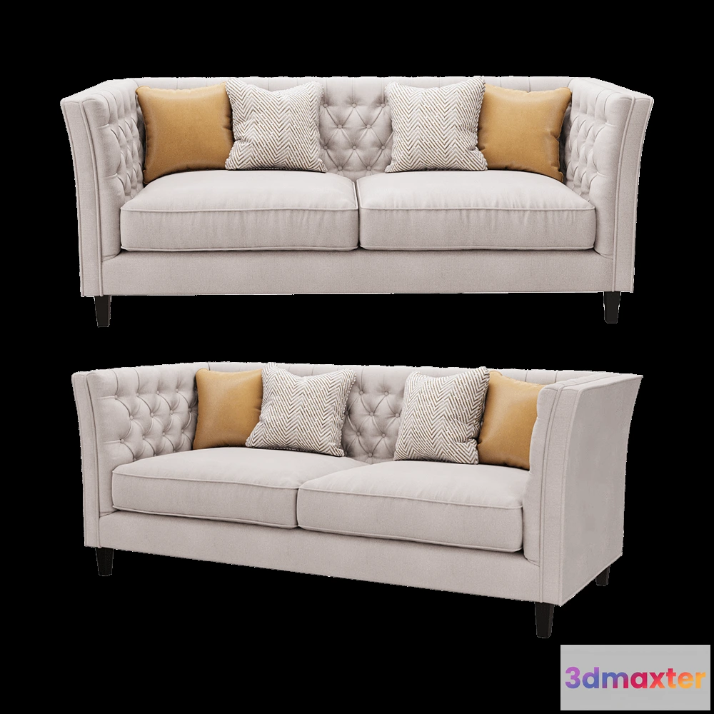 1632844 - Full House - Sofa Milton 3D Max