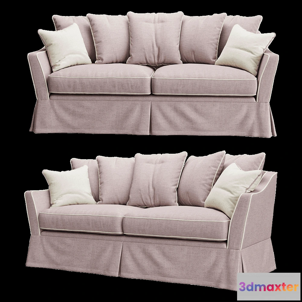 1632858 - Full House - Sofa  Provance dark 3D Max