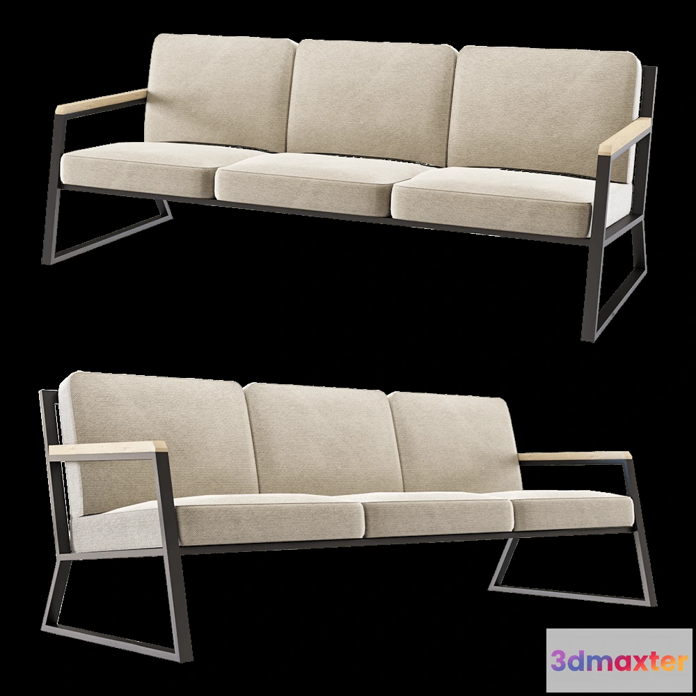 1632932 - Geometria Loft - Sofa dvl-10 3D Max
