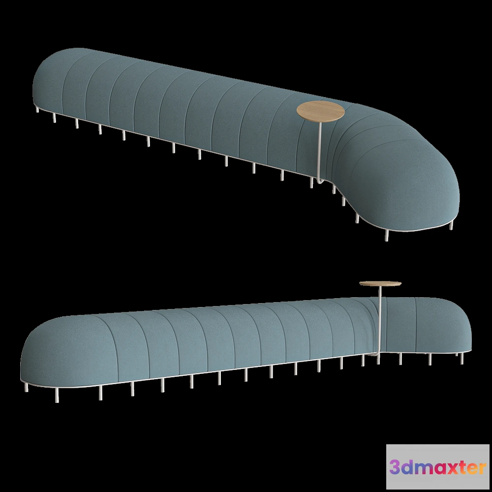 1632934 - Gervasoni - Sofa Worm 3D Max