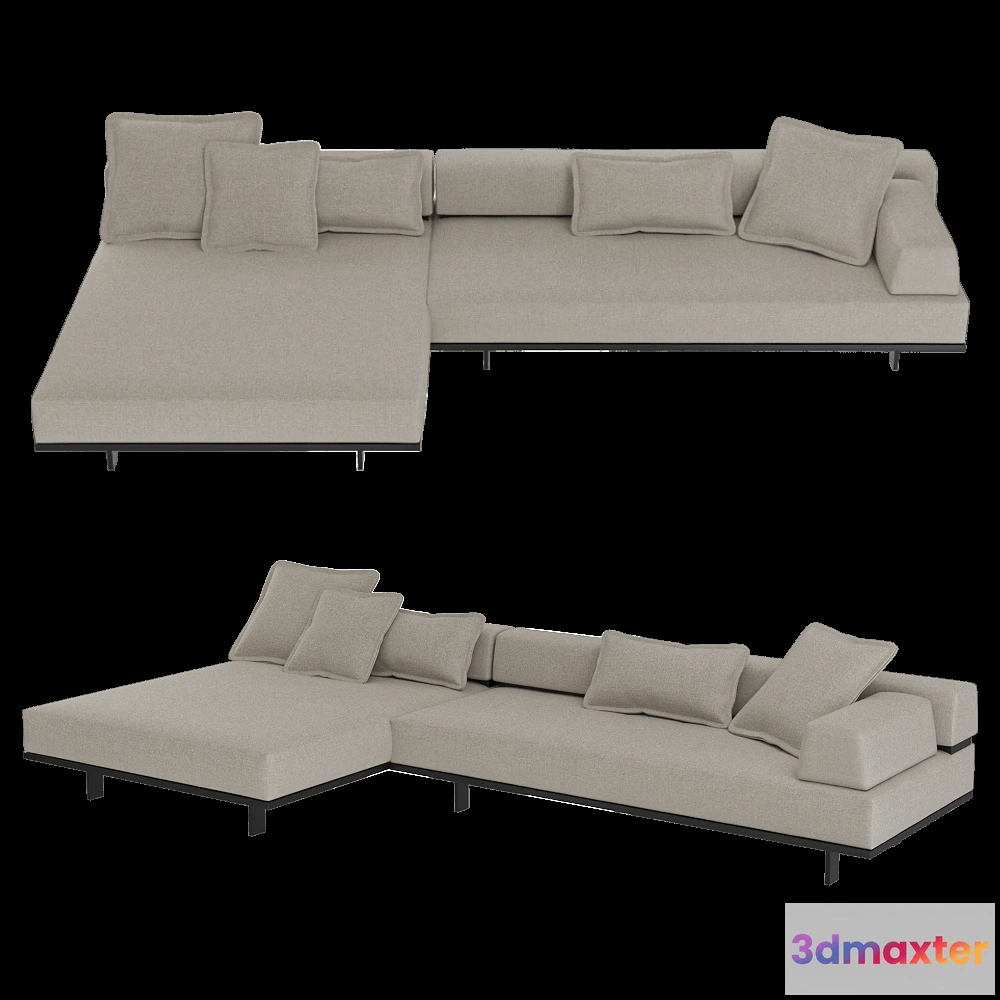 1633030 - IL Loft  - Sofa Cubi CUB 63 3D Max