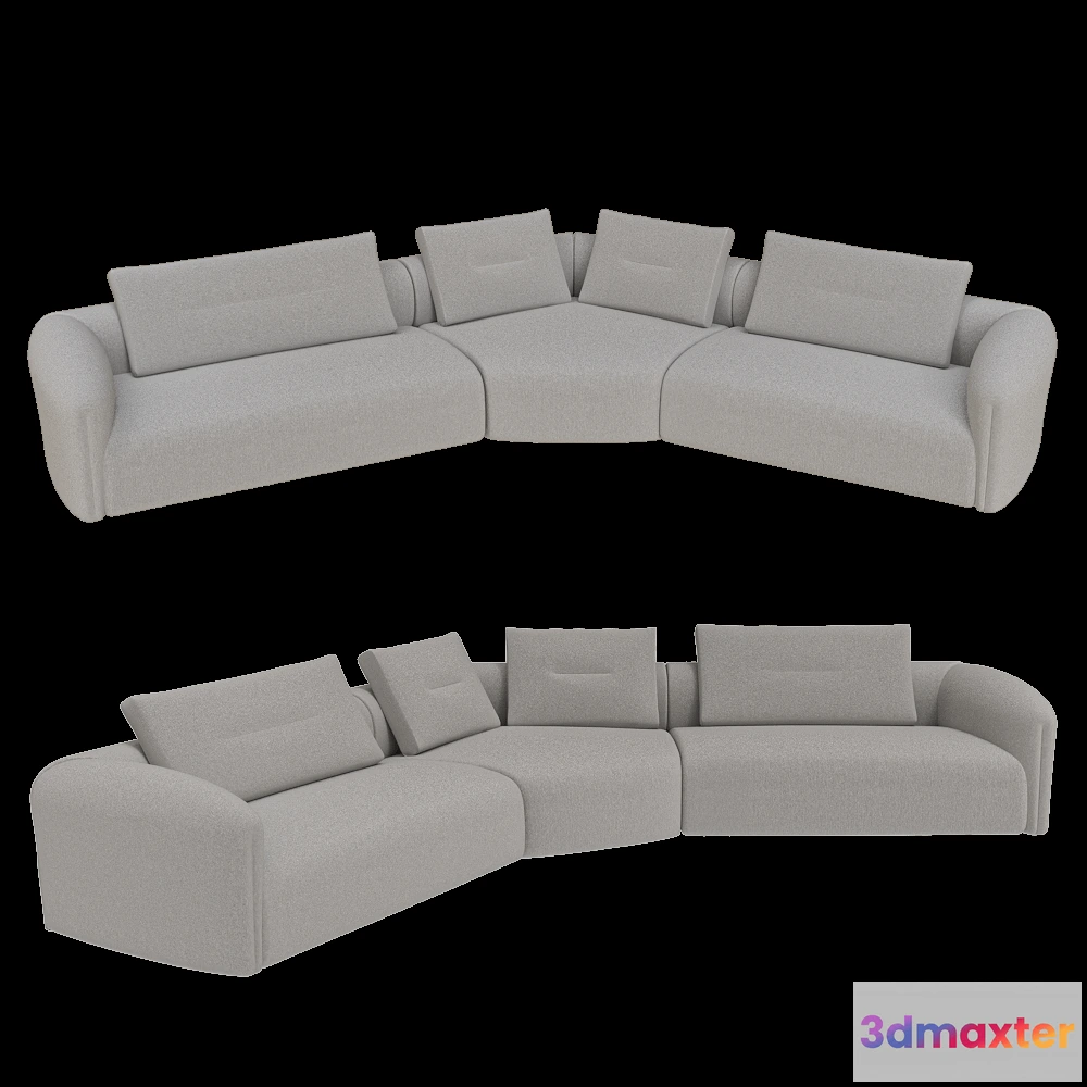 1633034 - IL Loft - Sofa Quentin Angolare 3D Max
