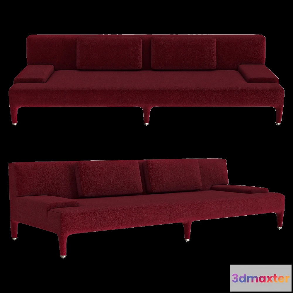 1633048 - IL Loft  - Sofa Delta Lineare 3D Max