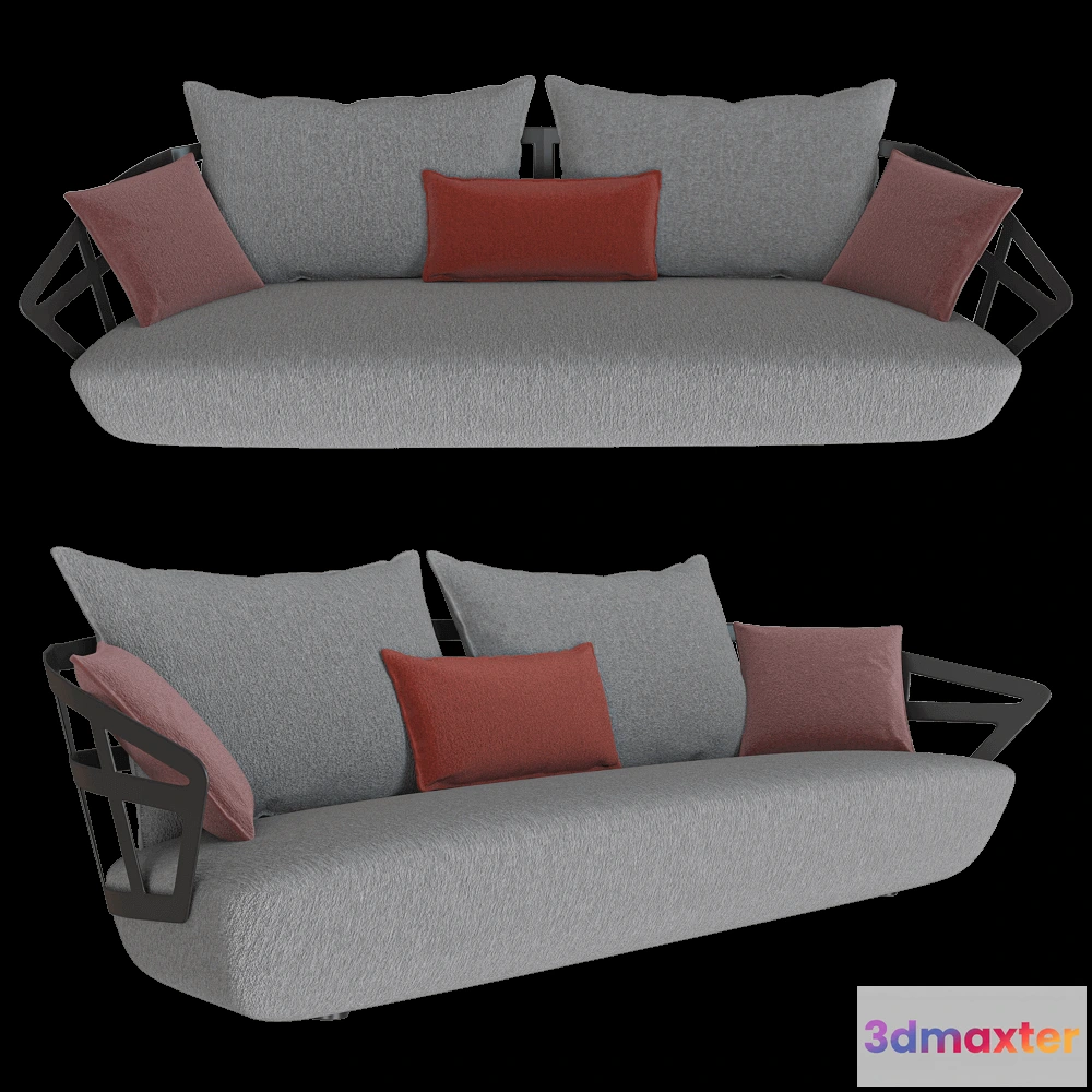 1633052 - IL Loft  - Sofa  Flame 3D Max