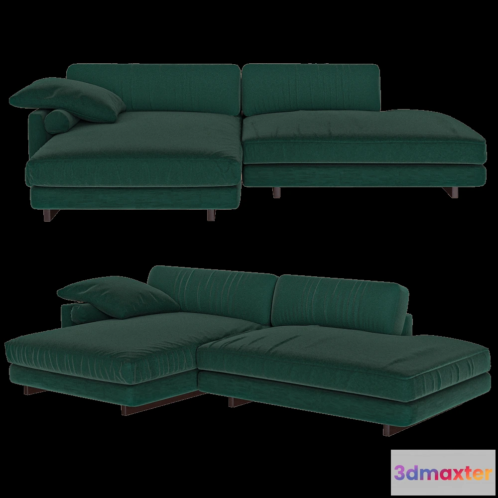 1633134 - Ivasa - Sofa Amur Slim 3D Max